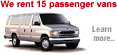Rent a car New York - We Rent 15 Passenger Vans